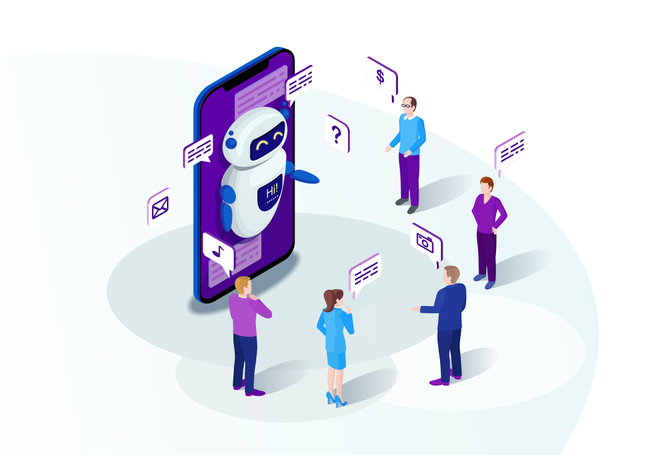 web design trends - chatbot
