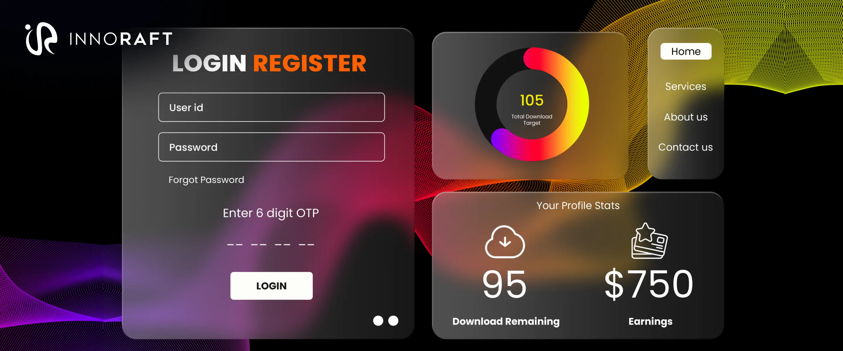 Glassmorphism in Enterprise UI